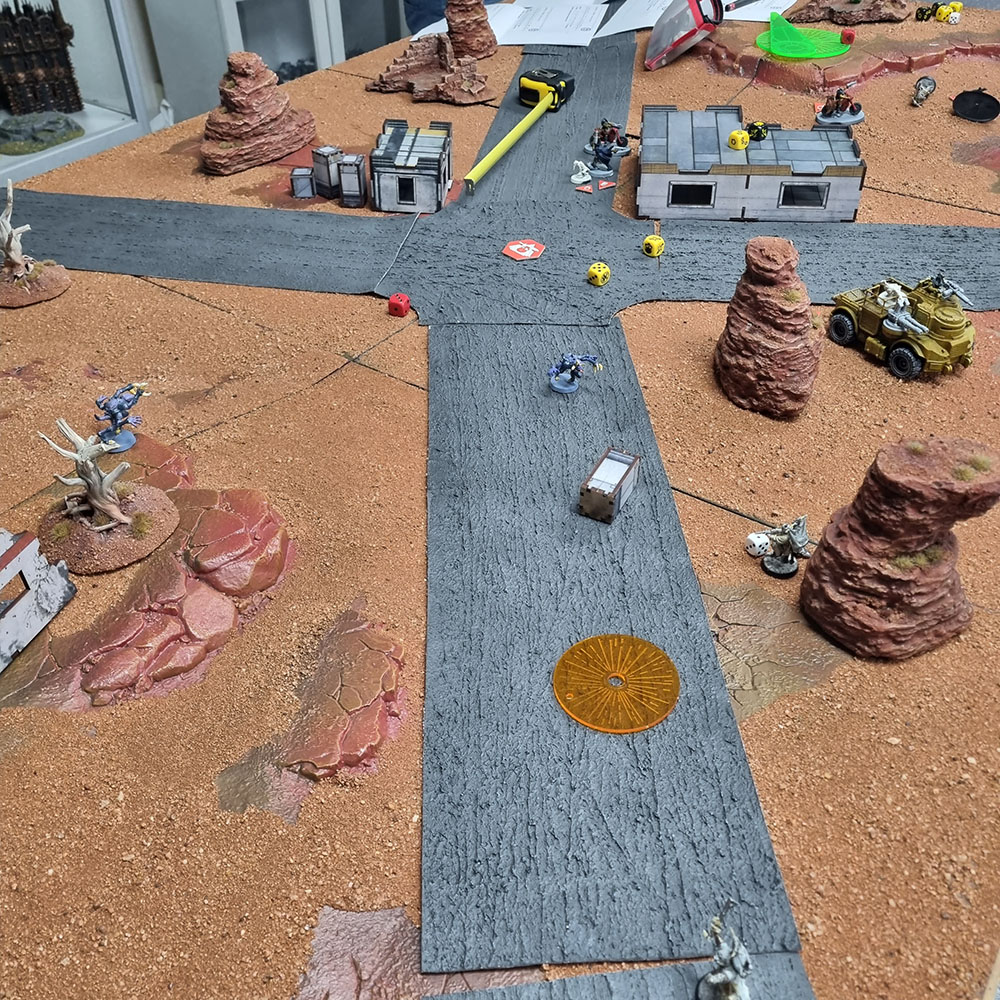 Necromunda: Ash Wastes, How to Create Road Terrains